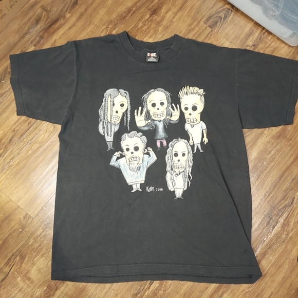 giant | Shirts | Vintage Korn T Shirt Sz Xl 200 El Dia De Los